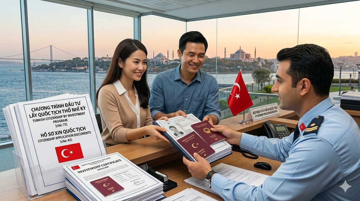 Giai đoạn 4 – Nộp hồ sơ quốc tịch - MCI Global tư vấn định cư