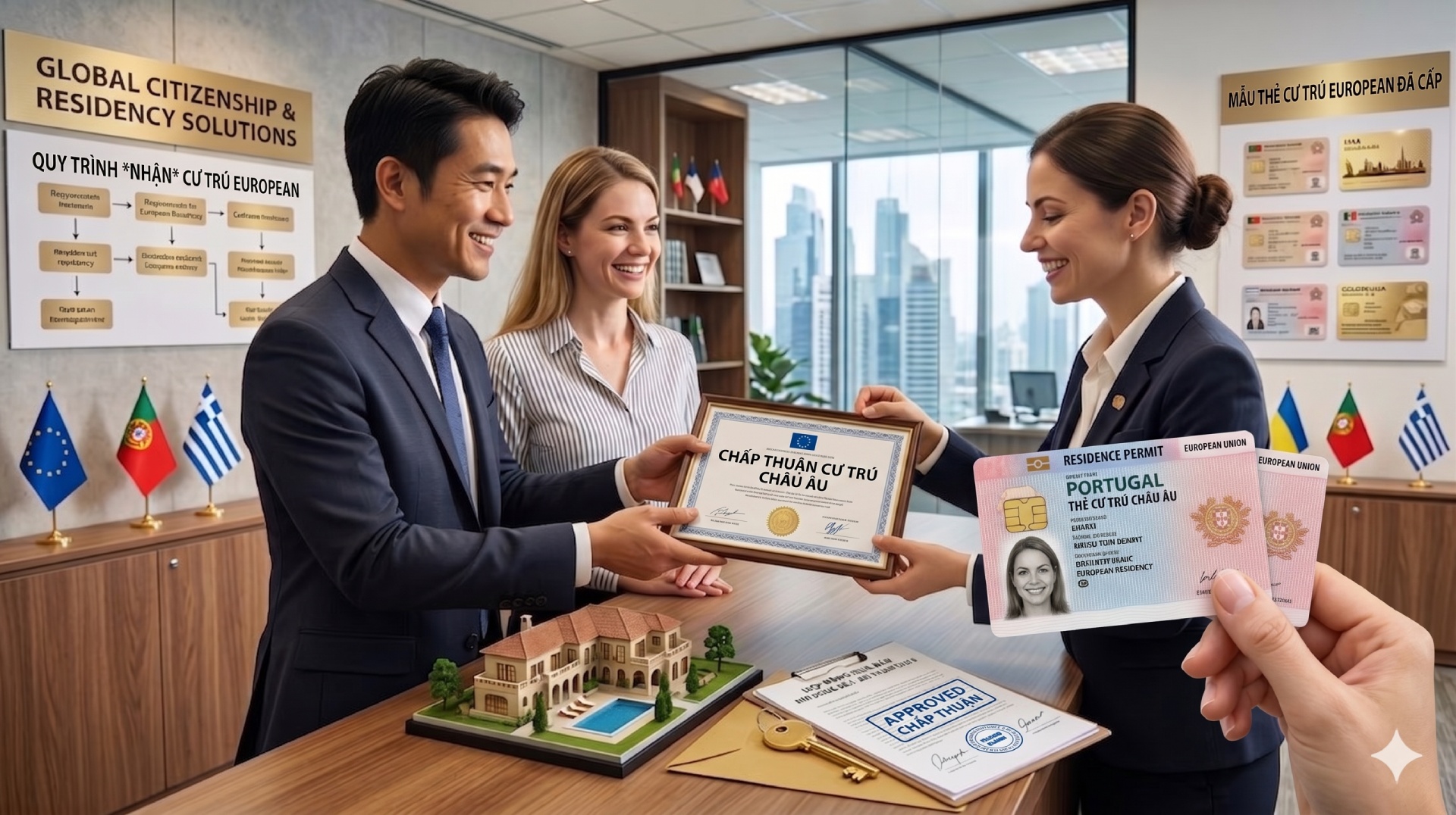Giai đoạn 4 – nhan chap thuan và the cu tru - MCI Global tư vấn định cư