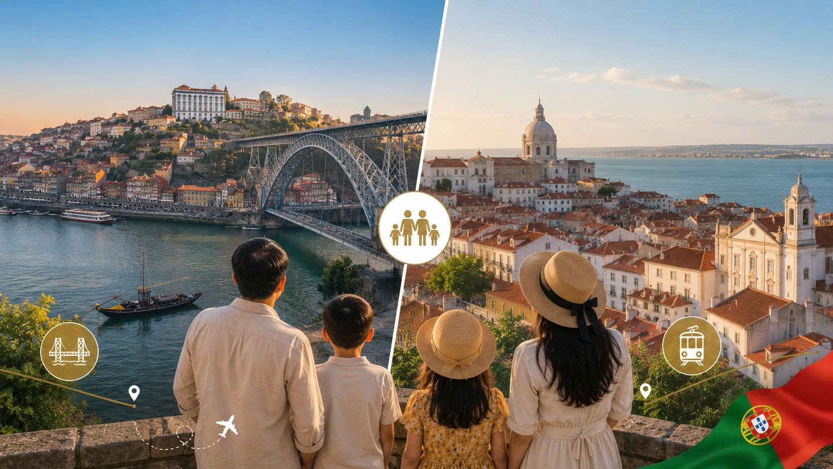 Sống Ở Bồ Đào Nha: Porto Hay Lisbon Phù Hợp Gia Đình Việt?
