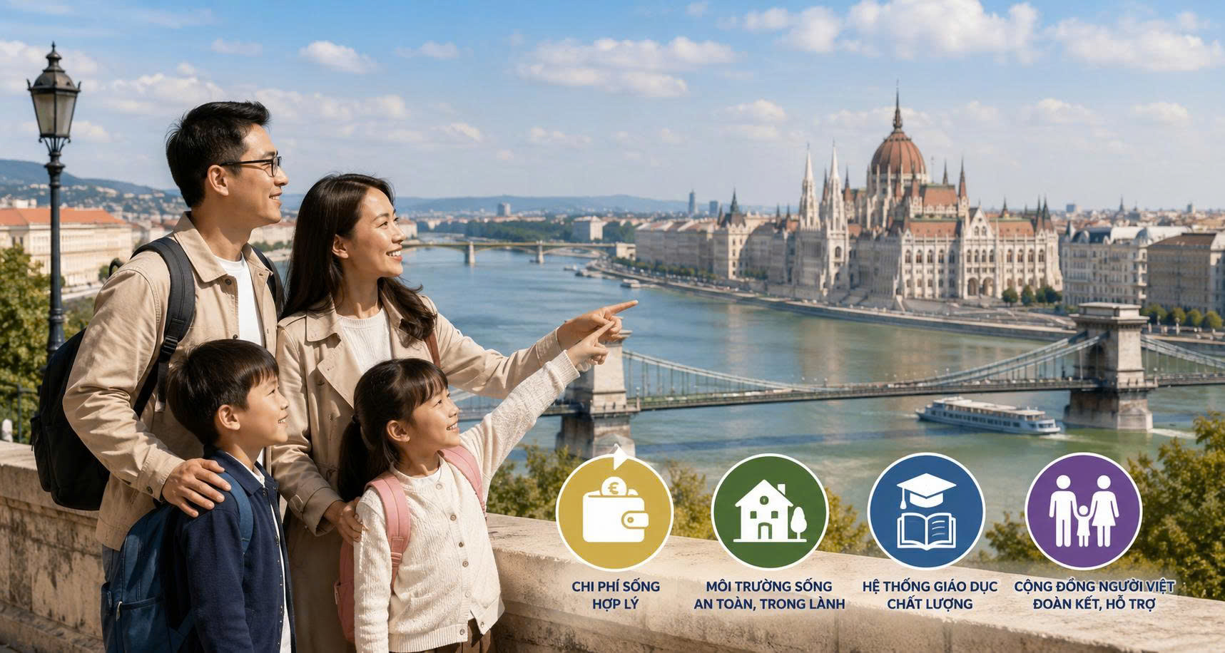 Budapest Cho Gia Đình Việt: Chi Phí Sống Và Môi Trường Học Của Con