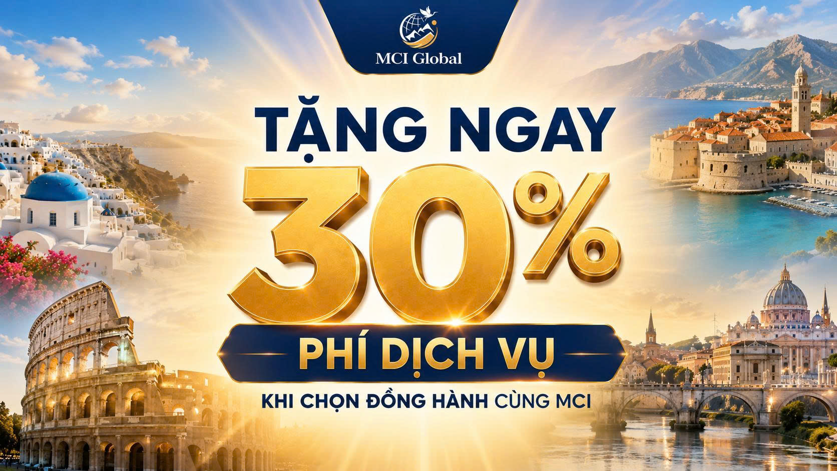 MCI Global tặng 30% phí dịch vụ định cư - ưu đãi đến 22/07/2026