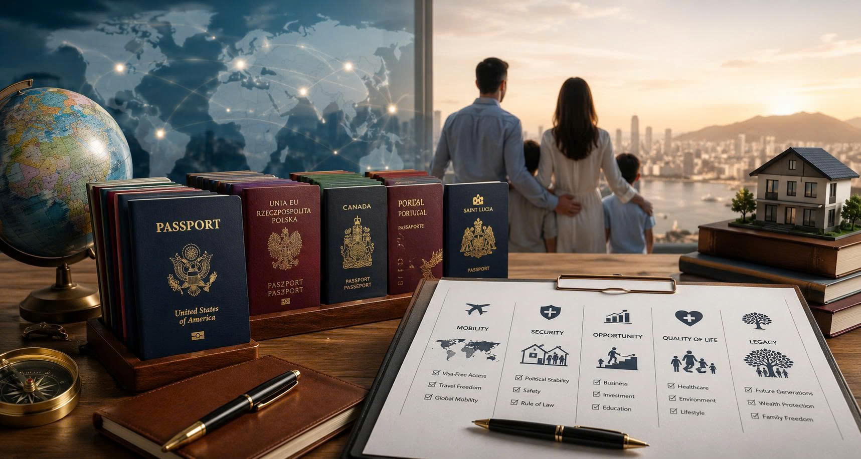 Quốc Tịch Thứ Hai Không Còn Đủ: Vì Sao Nhiều Gia Đình Đang Xây Dựng "Portfolio Quốc Tịch"?